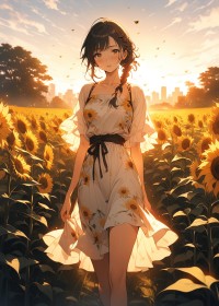 Sunflowers Bloom Early in Spring