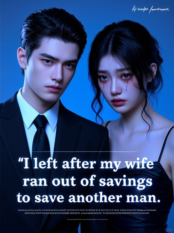 I left after my wife ran out of savings to save another man.