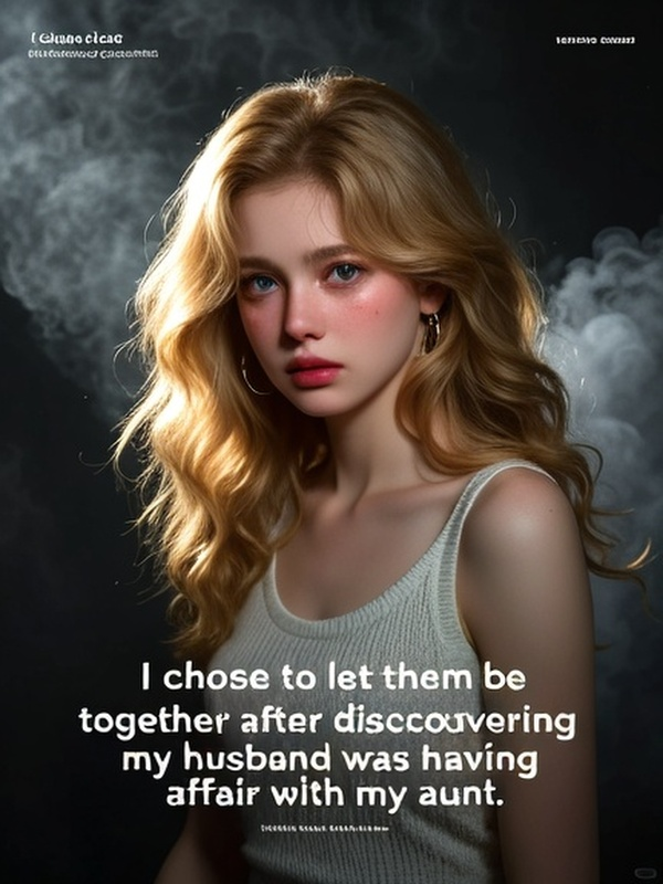 I chose to let them be together after discovering my husband was having an affair with my aunt.