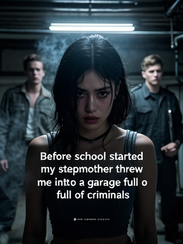 Before school started, my stepmother threw me into a garage full of criminals