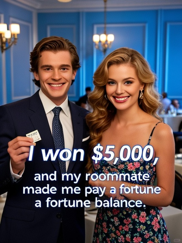 I won $5,000, and my roommate made me pay a fortune balance.