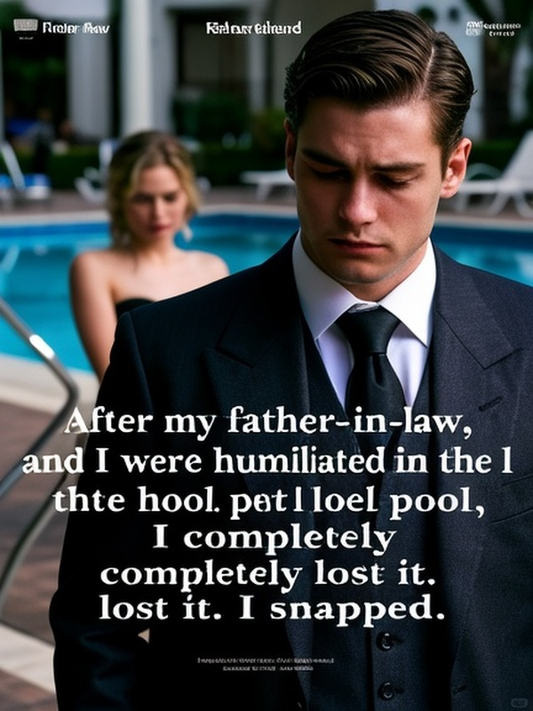 After my father-in-law, Richard, and I were humiliated in the hotel pool, I completely lost it. I snapped.
