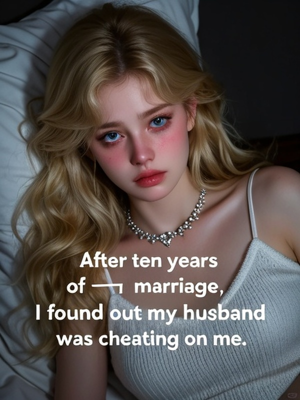 After ten years of marriage, I found out my husband was cheating on me.
