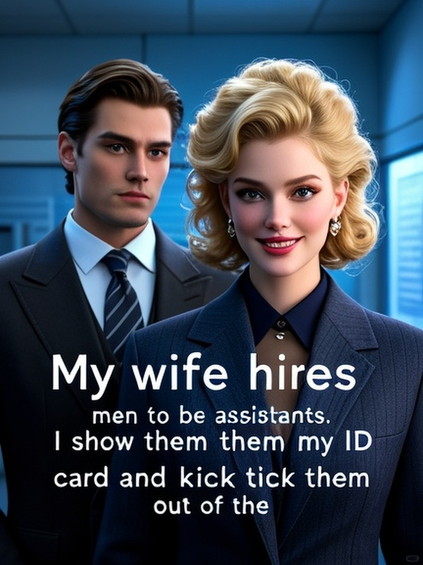 My wife hires men to be assistants. I show them my ID card and kick them out of the company.
