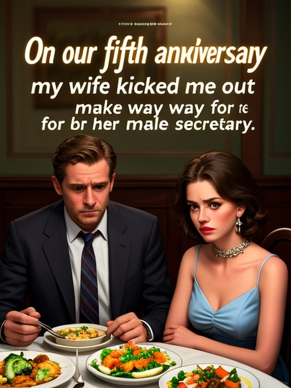 On our fifth wedding anniversary, my wife kicked me out to make way for her male secretary.