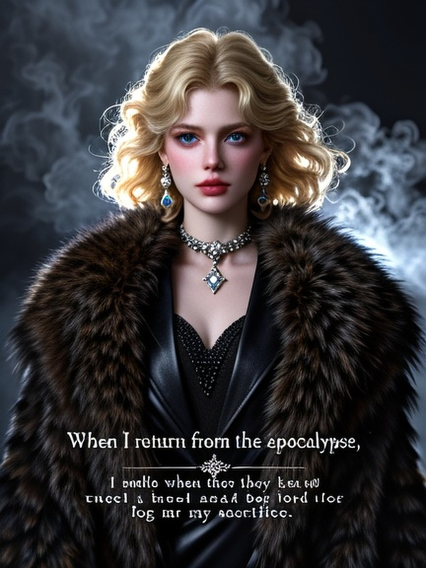 When I return from the apocalypse, I smile when they kneel and beg for my sacrifice.