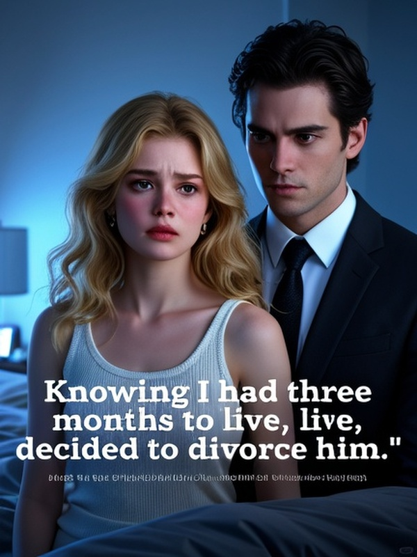 Knowing I had three months to live, I decided to divorce him.