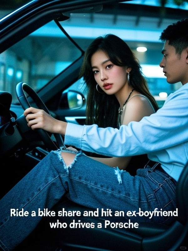 Ride a bike share and hit an ex-boyfriend who drives a Porsche