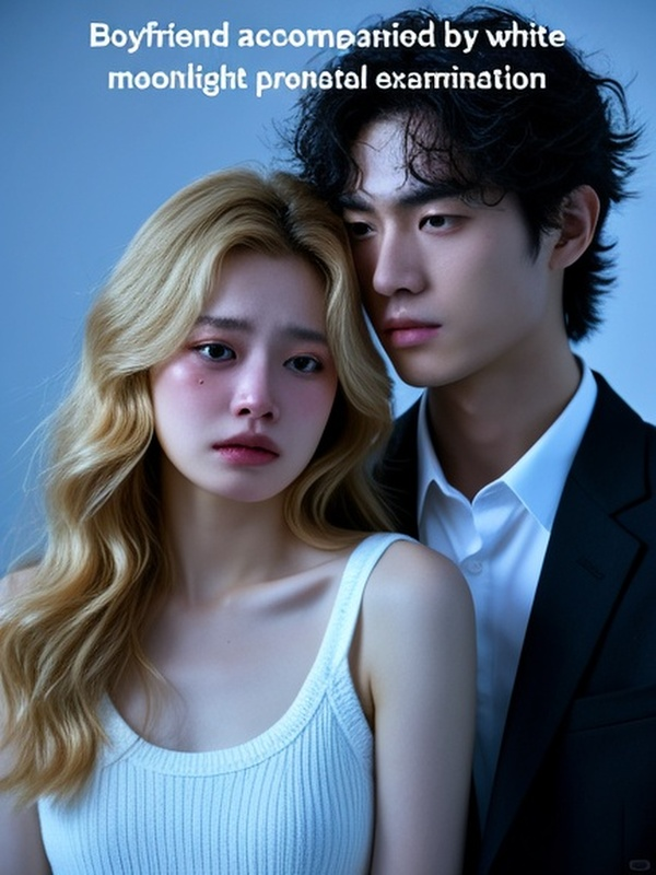 Boyfriend accompanied by white moonlight prenatal examination