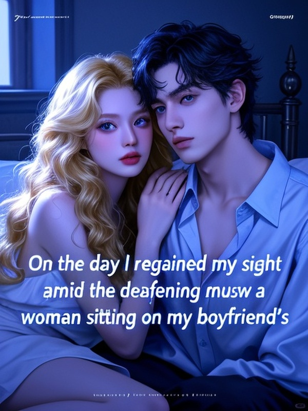 On the day I regained my sight, amid the deafening music, I saw a woman sitting on my boyfriend's lap.