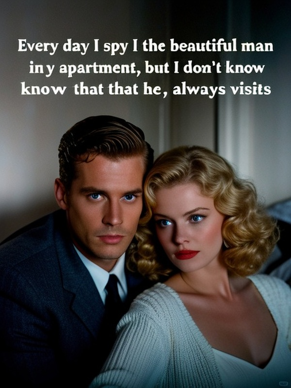 Every day I spy on the beautiful man in my apartment, but I don't know that he always visits my house while I'm sleeping.