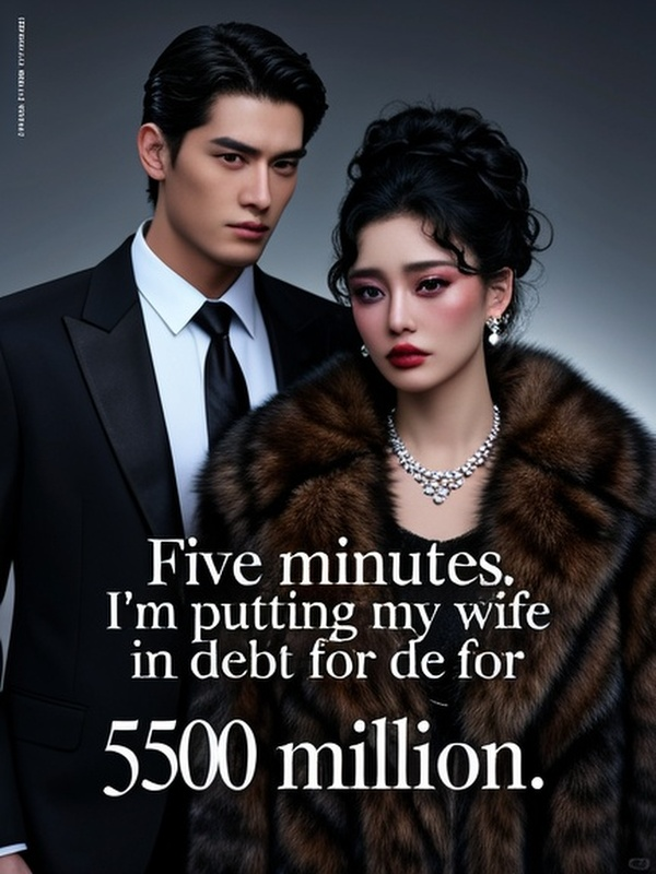 Five minutes. I'm putting my wife in debt for 500 million.
