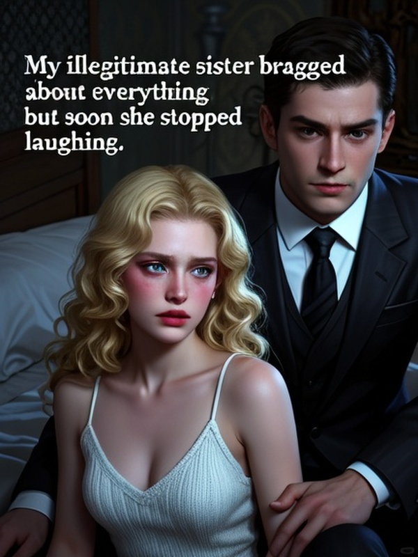 My illegitimate sister bragged about everything, but soon she stopped laughing.