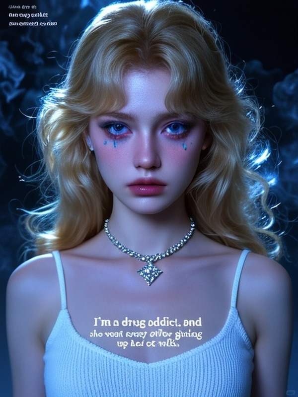 I'm a drug addict, and she went crazy after giving up her ex-wife.
