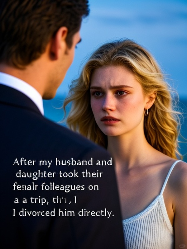 After my husband and daughter took their female colleagues on a trip, I divorced him directly.