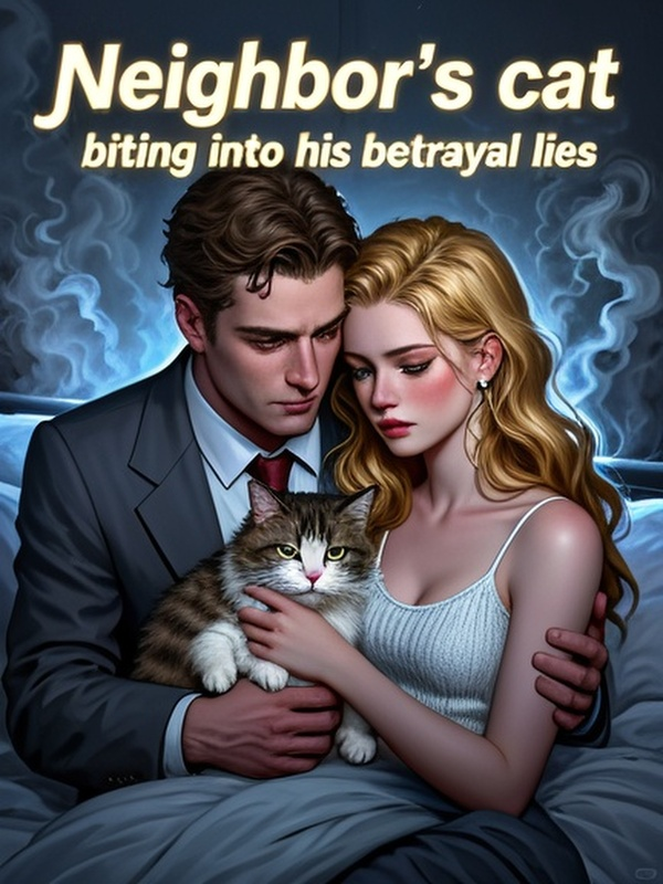 Neighbor's cat, biting into his betrayal lies