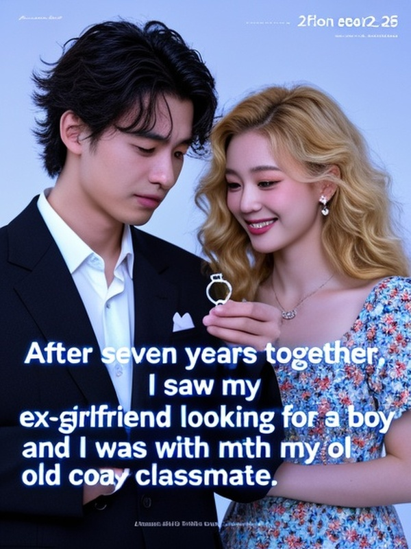 After seven years together, I saw my ex-girlfriend looking for a boy, and I was with my old classmate.
