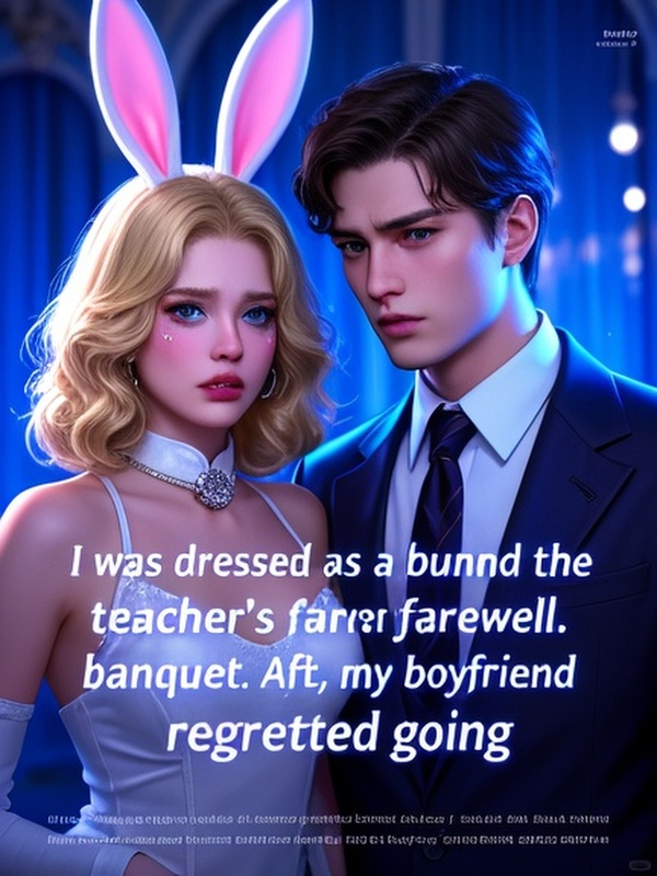 I was dressed as a bunny to attend the teacher's farewell banquet. After I left, my boyfriend regretted going crazy.