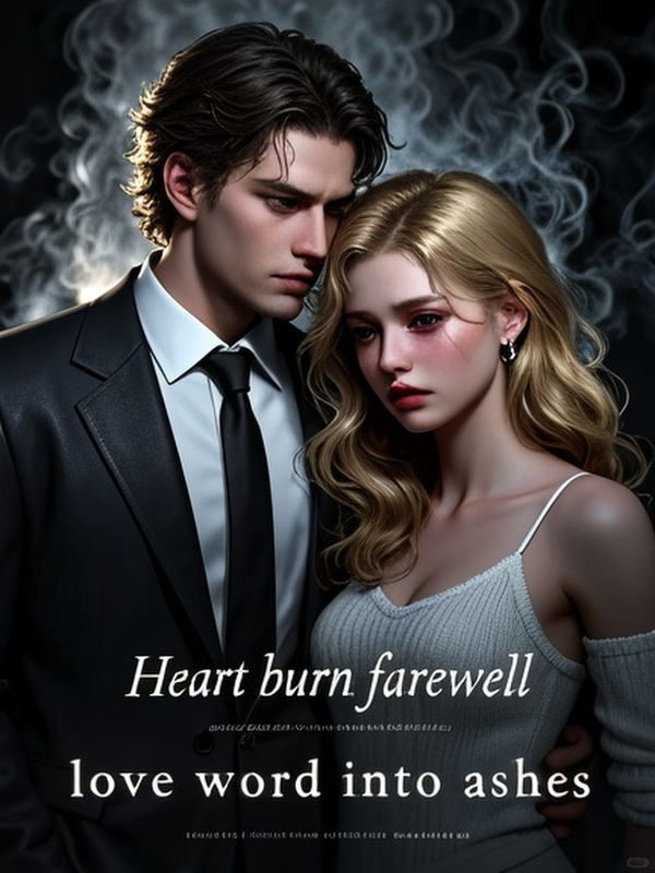Heart burn farewell, love word into ashes