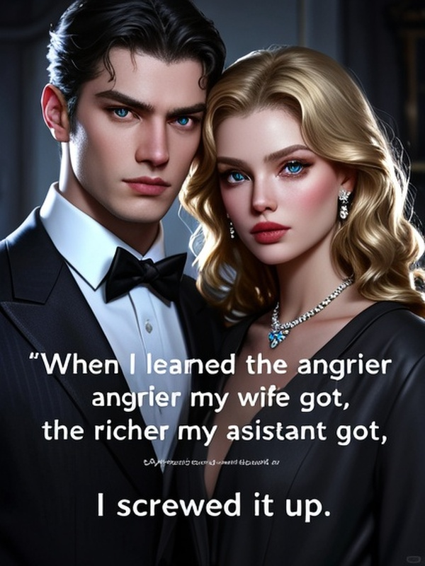 When I learned that the angrier my wife got, the richer my male assistant got, I screwed it up.