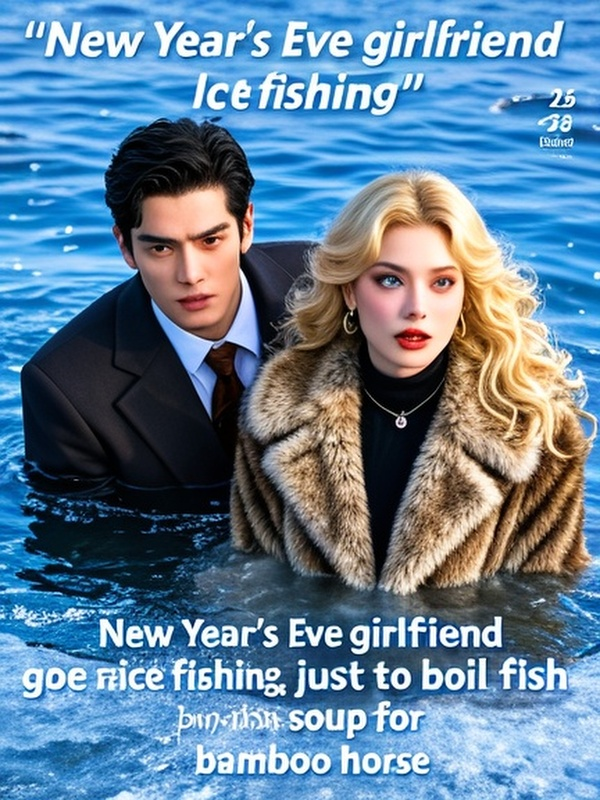 New Year's Eve girlfriend let me go ice fishing, just to boil fish soup for bamboo horse