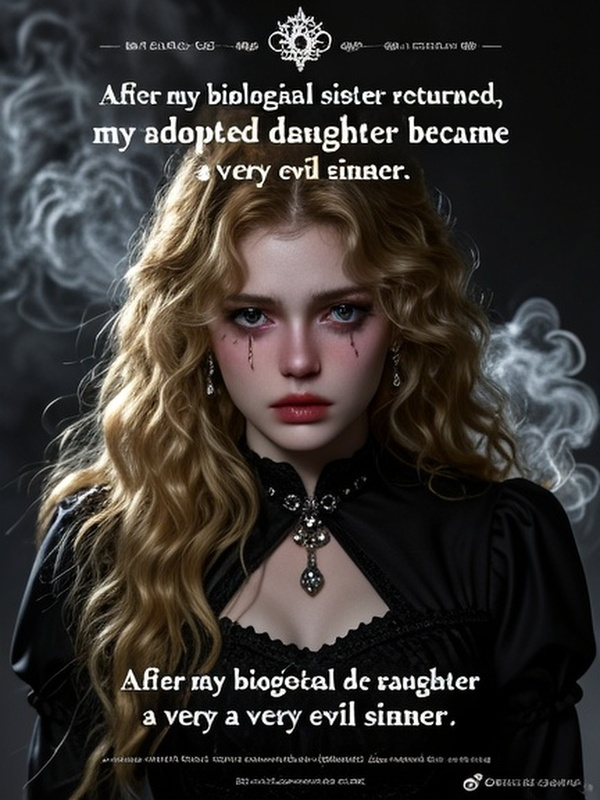After my biological sister returned, my adopted daughter became a very evil sinner.