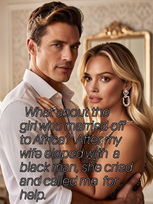 What about the girl who married off to Africa? After my wife eloped with a black man, she cried and called me for help.