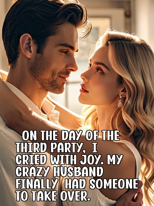 On the day of the third party, I cried with joy. My crazy husband finally had someone to take over.