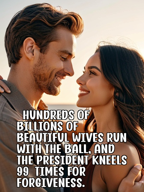 Hundreds of billions of beautiful wives run with the ball, and the president kneels 99 times for forgiveness.
