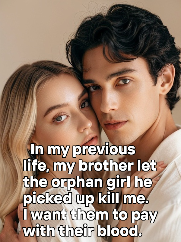 In my previous life, my brother let the orphan girl he picked up kill me. I want them to pay with their blood.
