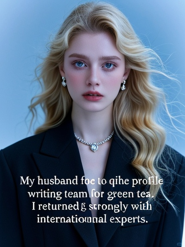 My husband forced me to quit the profile writing team for green tea. I returned strongly with international experts.