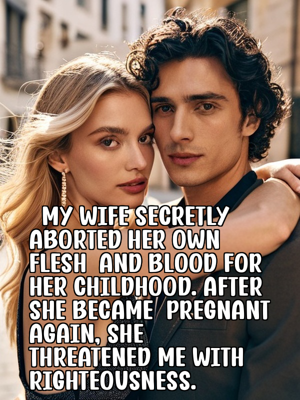 My wife secretly aborted her own flesh and blood for her childhood. After she became pregnant again, she threatened me with righteousness.