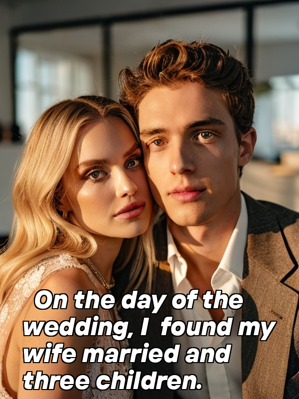 On the day of the wedding, I found my wife married and three children.