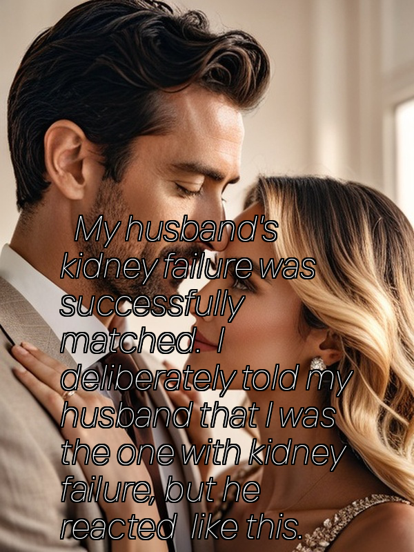 My husband's kidney failure was successfully matched. I deliberately told my husband that I was the one with kidney failure, but he reacted like this.