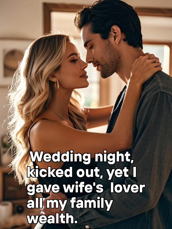 Wedding night, kicked out, yet I gave wife's lover all my family wealth.
