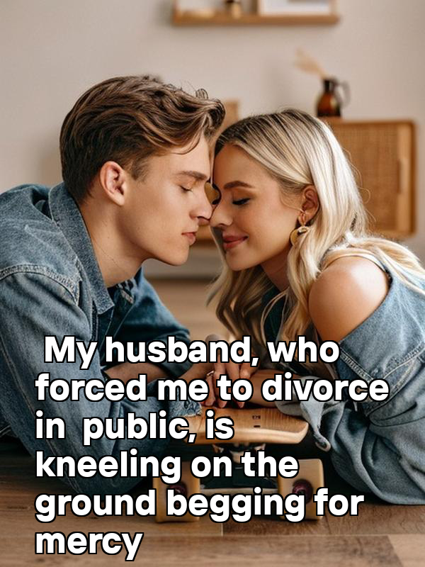 My husband, who forced me to divorce in public, is kneeling on the ground begging for mercy