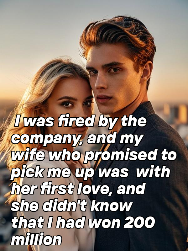I was fired by the company, and my wife who promised to pick me up was with her first love, and she didn't know that I had won 200 million