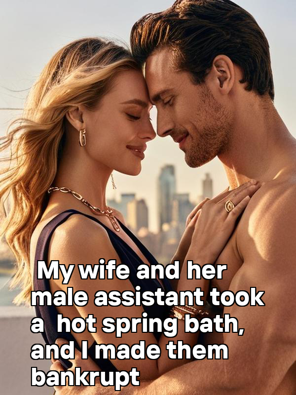 My wife and her male assistant took a hot spring bath, and I made them bankrupt