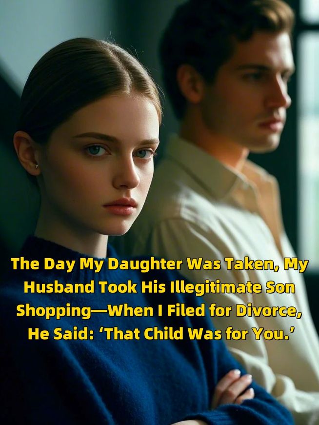 The Day My Daughter Was Taken, My Husband Took His Illegitimate Son Shopping—When I Filed for Divorce, He Said: ‘That Child Was for You.’