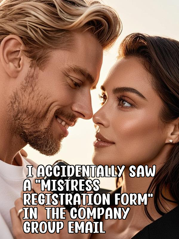 I accidentally saw a "mistress registration form" in the company group email