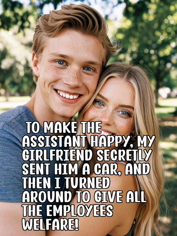 To make the assistant happy, my girlfriend secretly sent him a car, and then I turned around to give all the employees welfare!