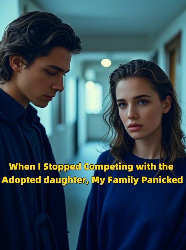 When I Stopped Competing with the Adopted daughter, My Family Panicked