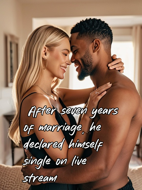 After seven years of marriage, he declared himself single on live stream