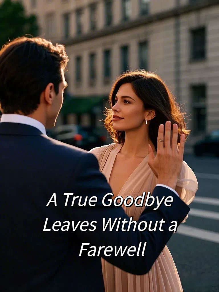 A True Goodbye Leaves Without a Farewell