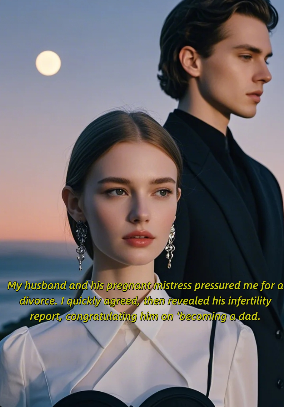 My Husband And His Pregnant Mistress Forced Me To Divorce, So I Quickly Agreed And Posted His Infertility Report, Congratulating Him On Becoming A Dad