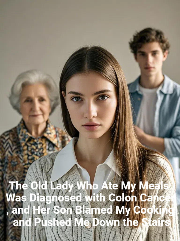 The Old Lady Who Ate My Meals Was Diagnosed With Colon Cancer, And Her Son Blamed My Cooking And Pushed Me Down The Stairs