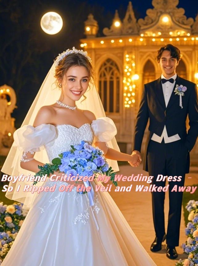 Boyfriend Criticized My Wedding Dress – So I Ripped Off The Veil And Walked Away