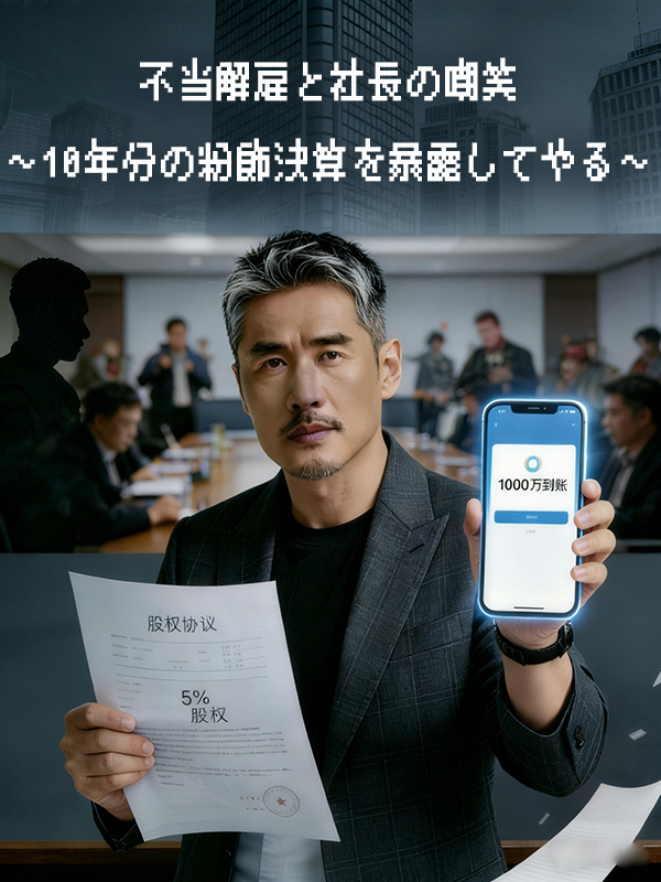 不当解雇と社長の嘲笑～10年分の粉飾決算を暴露してやる～