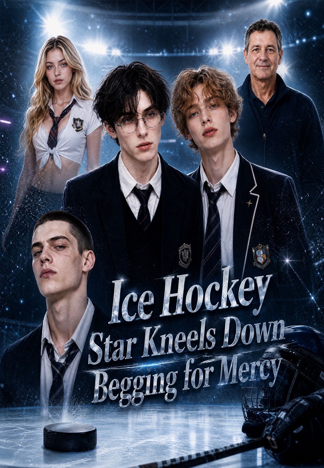 Ice Hockey Star Kneels Down Begging for Mercy