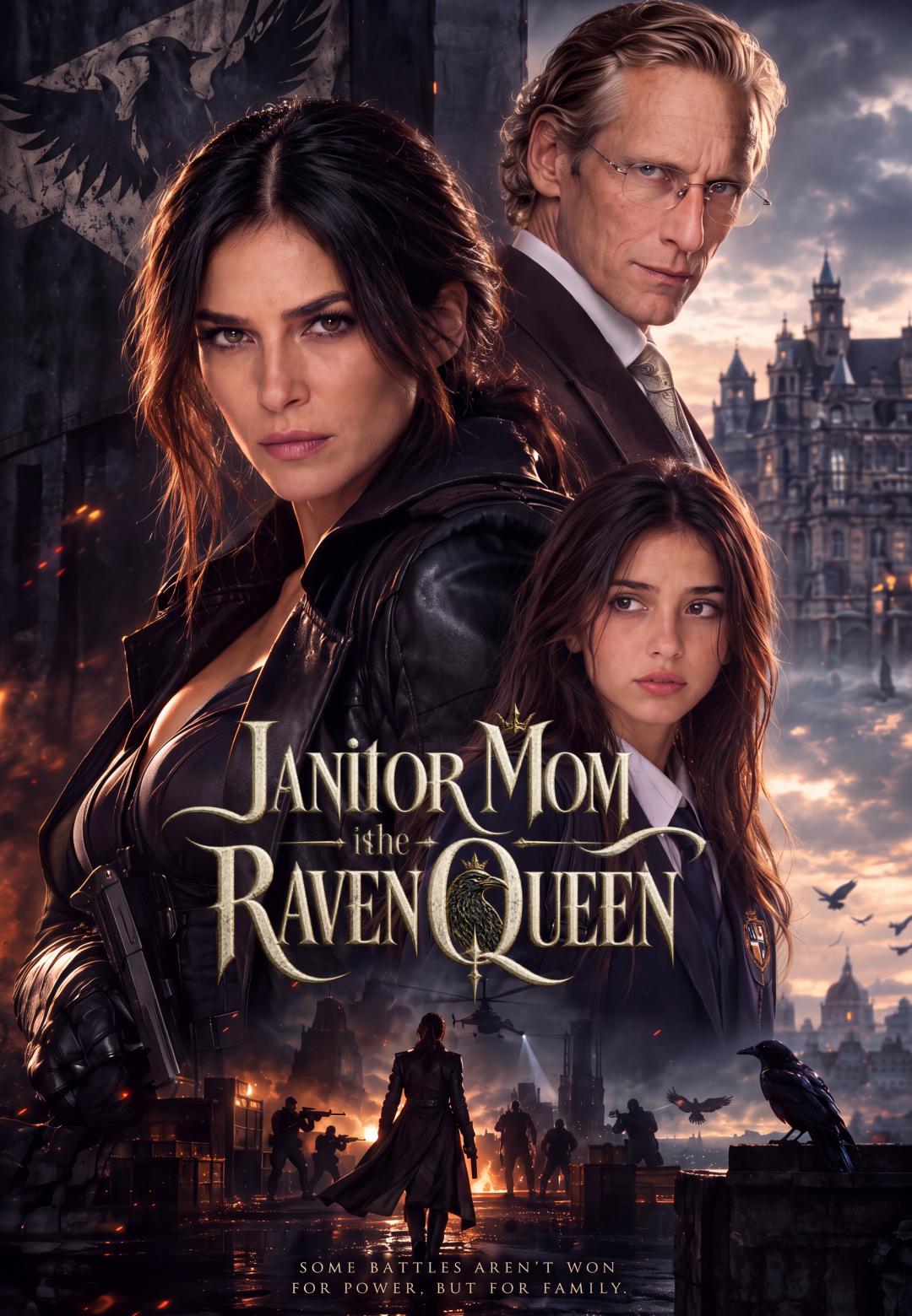 Janitor Mom is the Raven Queen